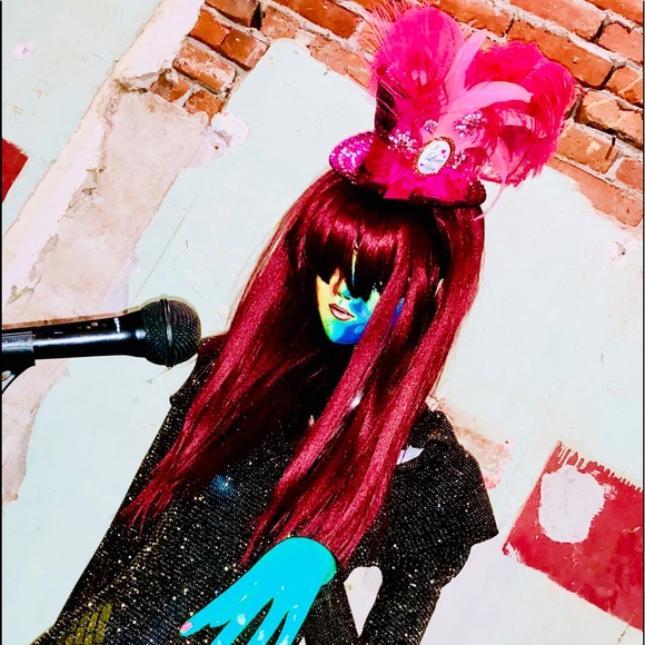 Tarina Taranino one of a kind couture hat SOLD! - Picture 2 of 8